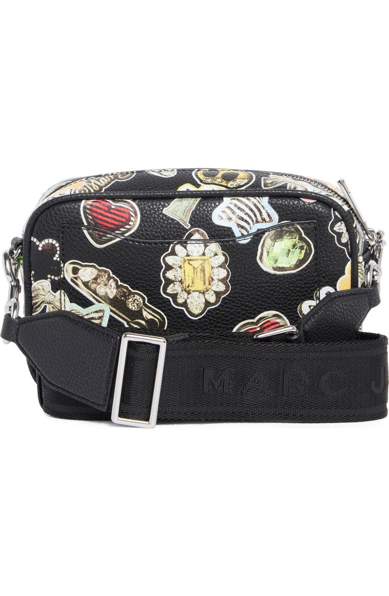Marc Jacobs Sticker Bold Flash Camera Bag, Alternate, color, Black Multi
