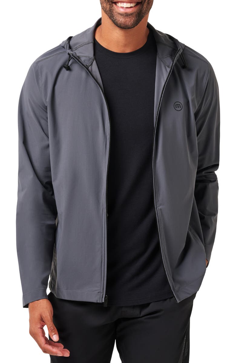 TravisMathew Walking Tour Zip Hoodie, Main, color, 