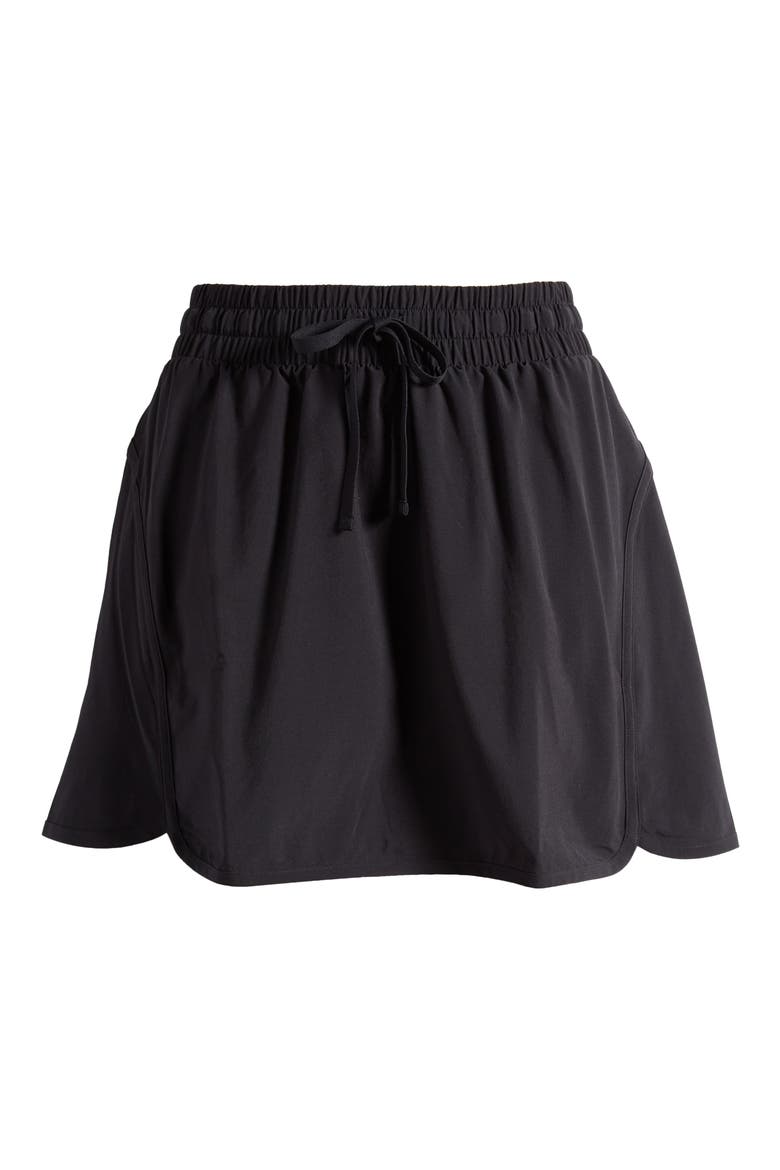 In Stride Lined Skort, Alternate, color, TRUE BLACK