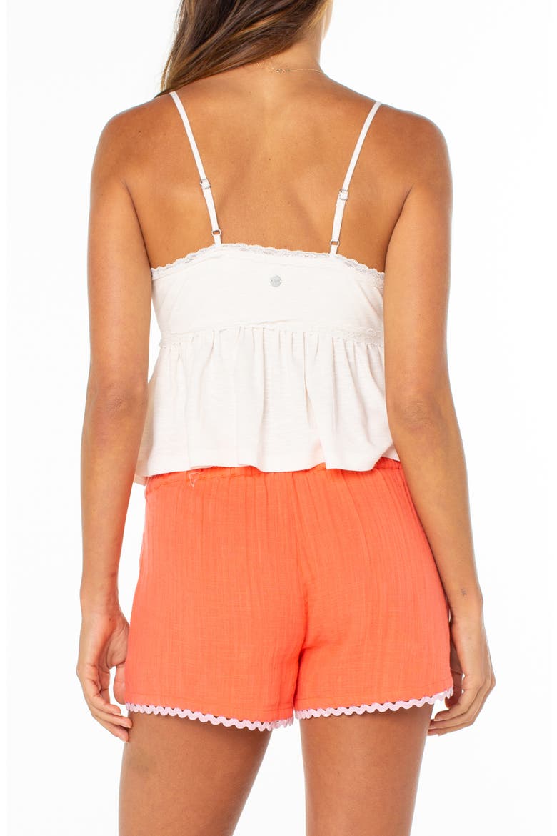 Coastal Sun Babydoll Camisole, Alternate, color, DEW