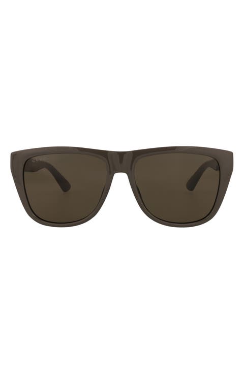 57mm Core Square Sunglasses
