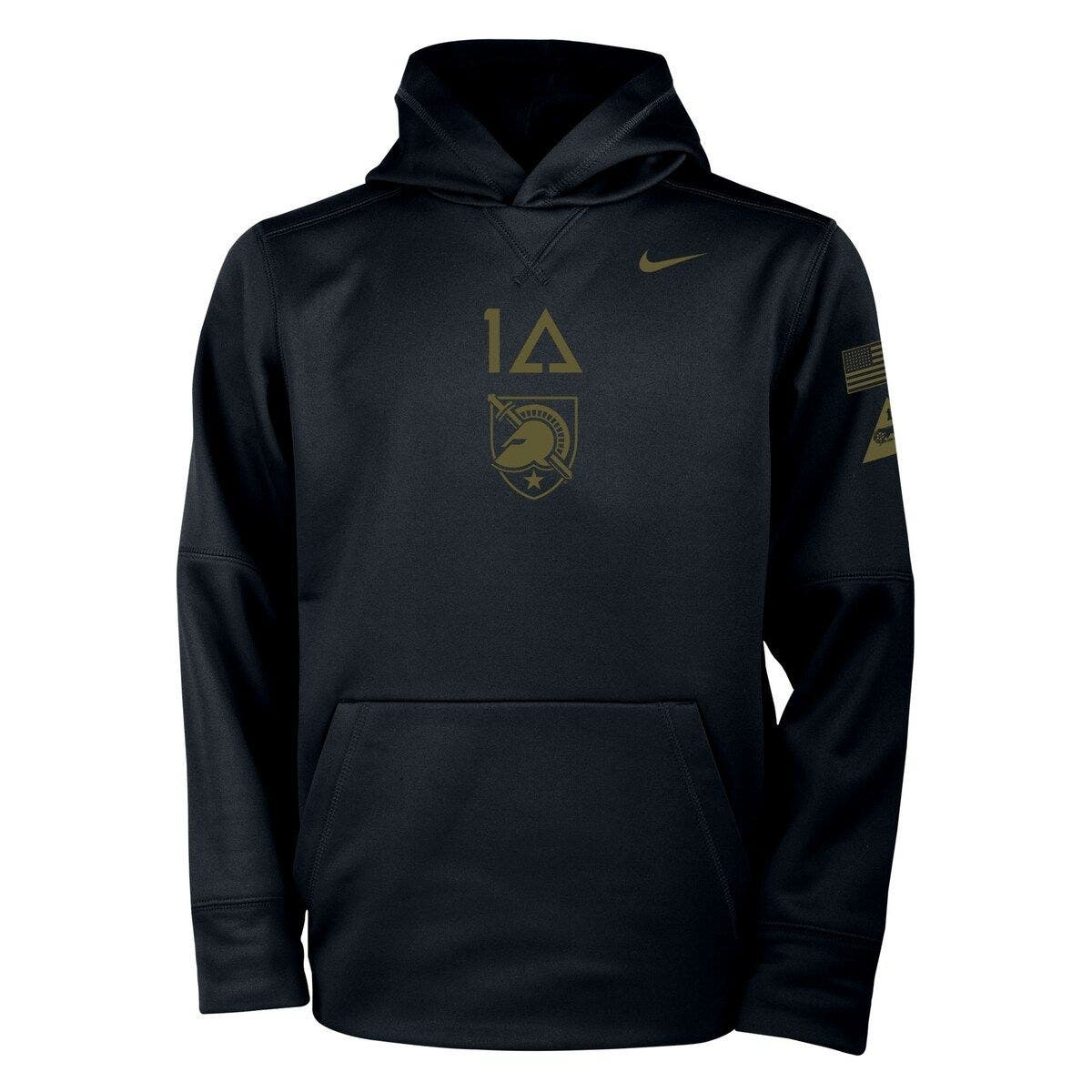nike army black knights hoodie