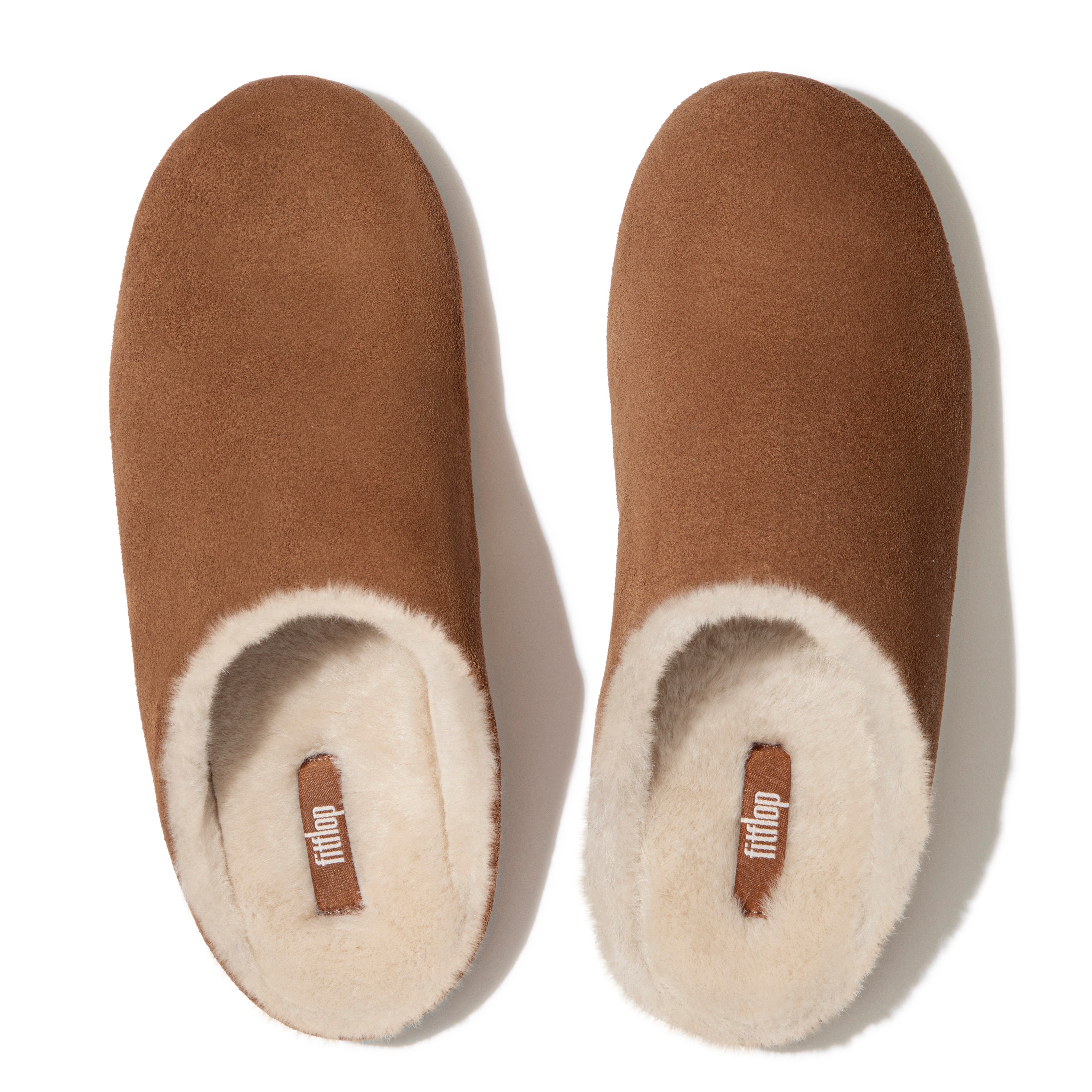 FitFlop Chrissie Shearling, Alternate, color, Tumbled Tan