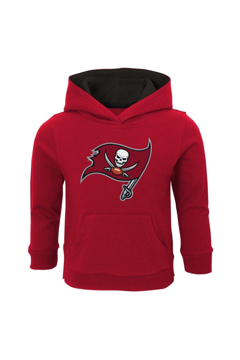 Toddler Red Tampa Bay Buccaneers Prime Pullover Hoodie, Main, color, Red