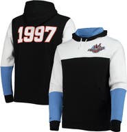 Mitchell & Ness Men's Mitchell & Ness Black NBA Hardwood Classics 1997 All-Star Game Colorblock Fusion Pullover Hoodie
