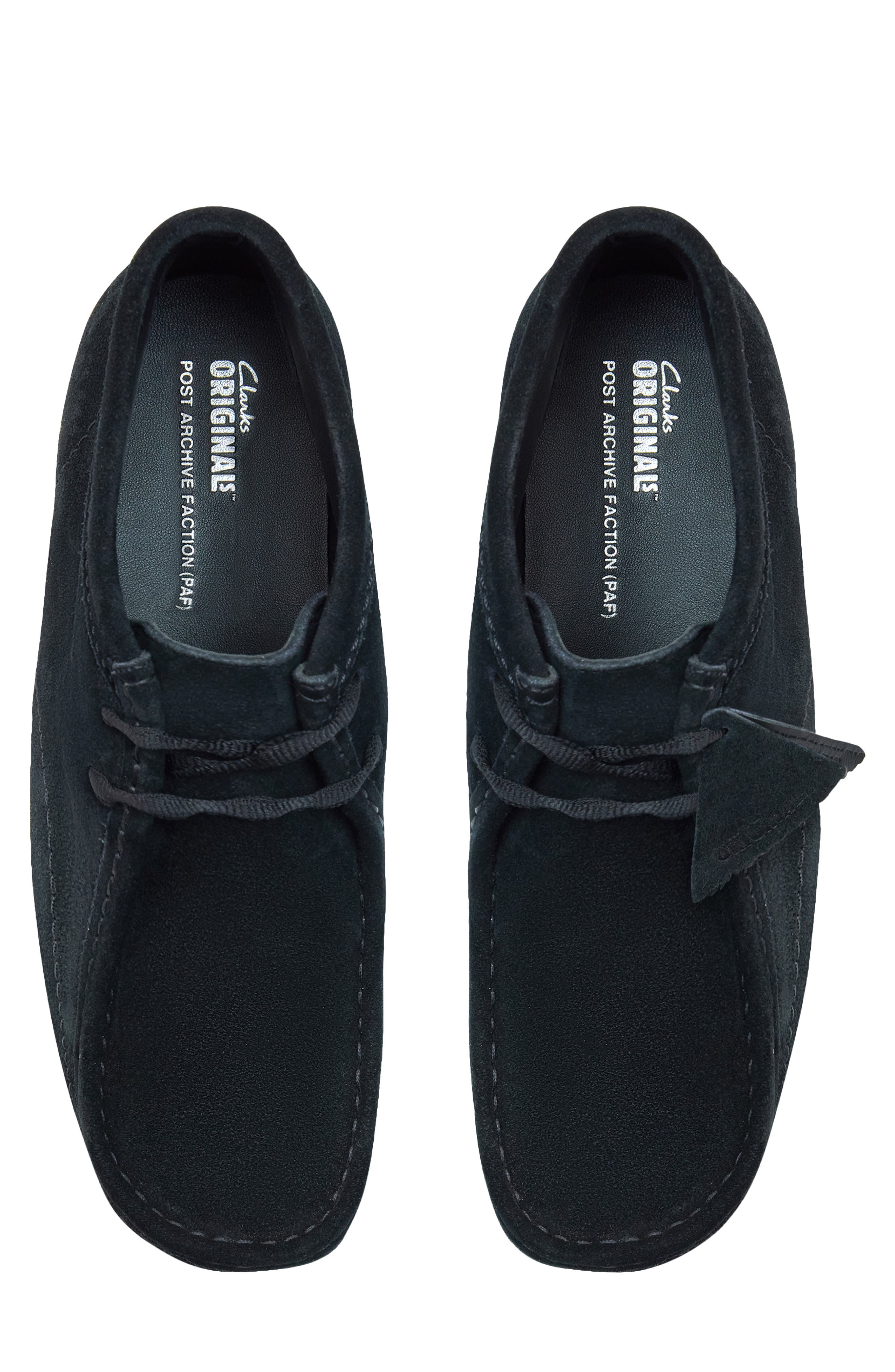 Clarks<sup>®</sup> Originals x Post Archive Faction Wallabee Chukka Boot, Alternate, color, Black Suede