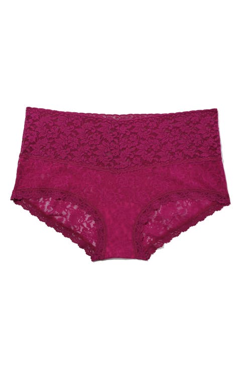 Retro Lace Boyshorts (Plus)