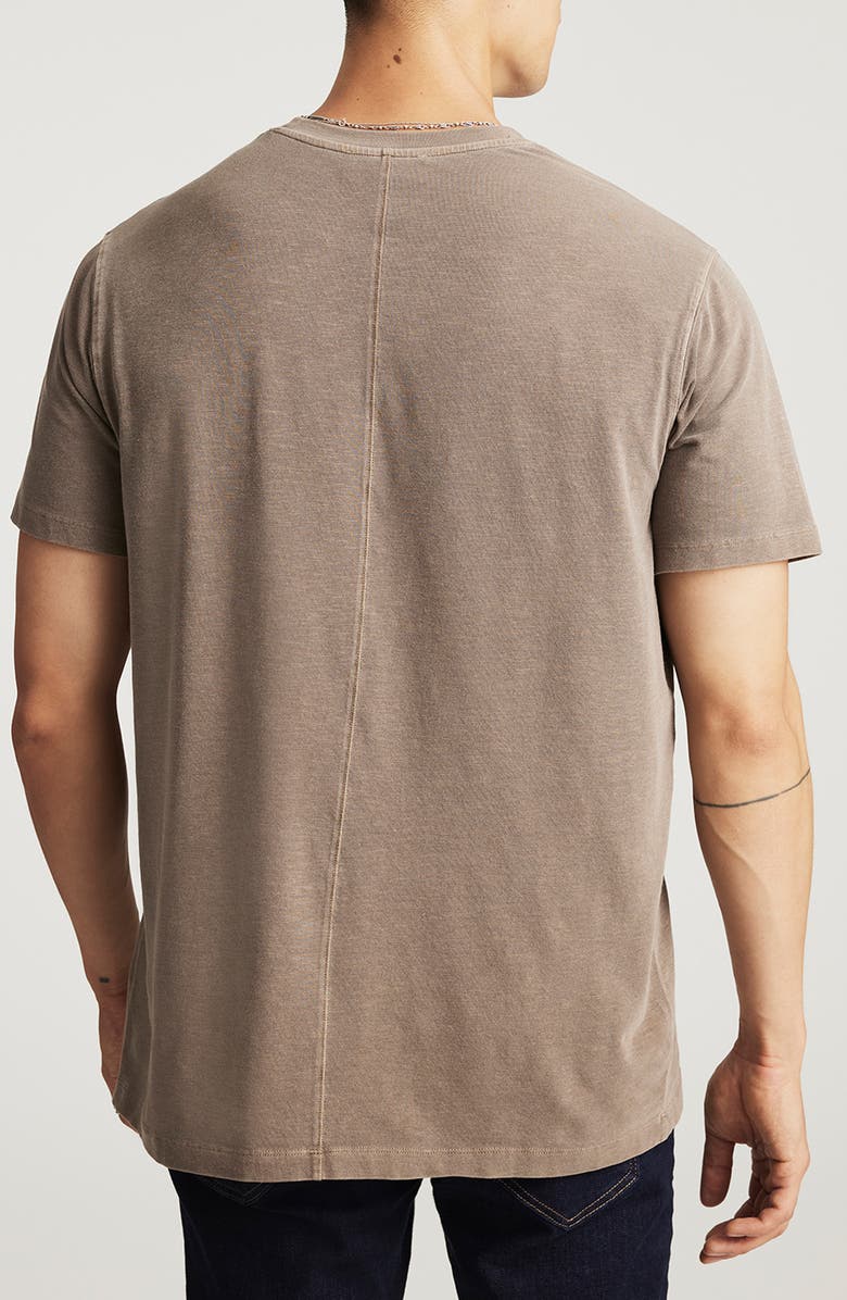 Mavi Jeans Cotton Blend Crewneck T-Shirt, Alternate, color, Shitake