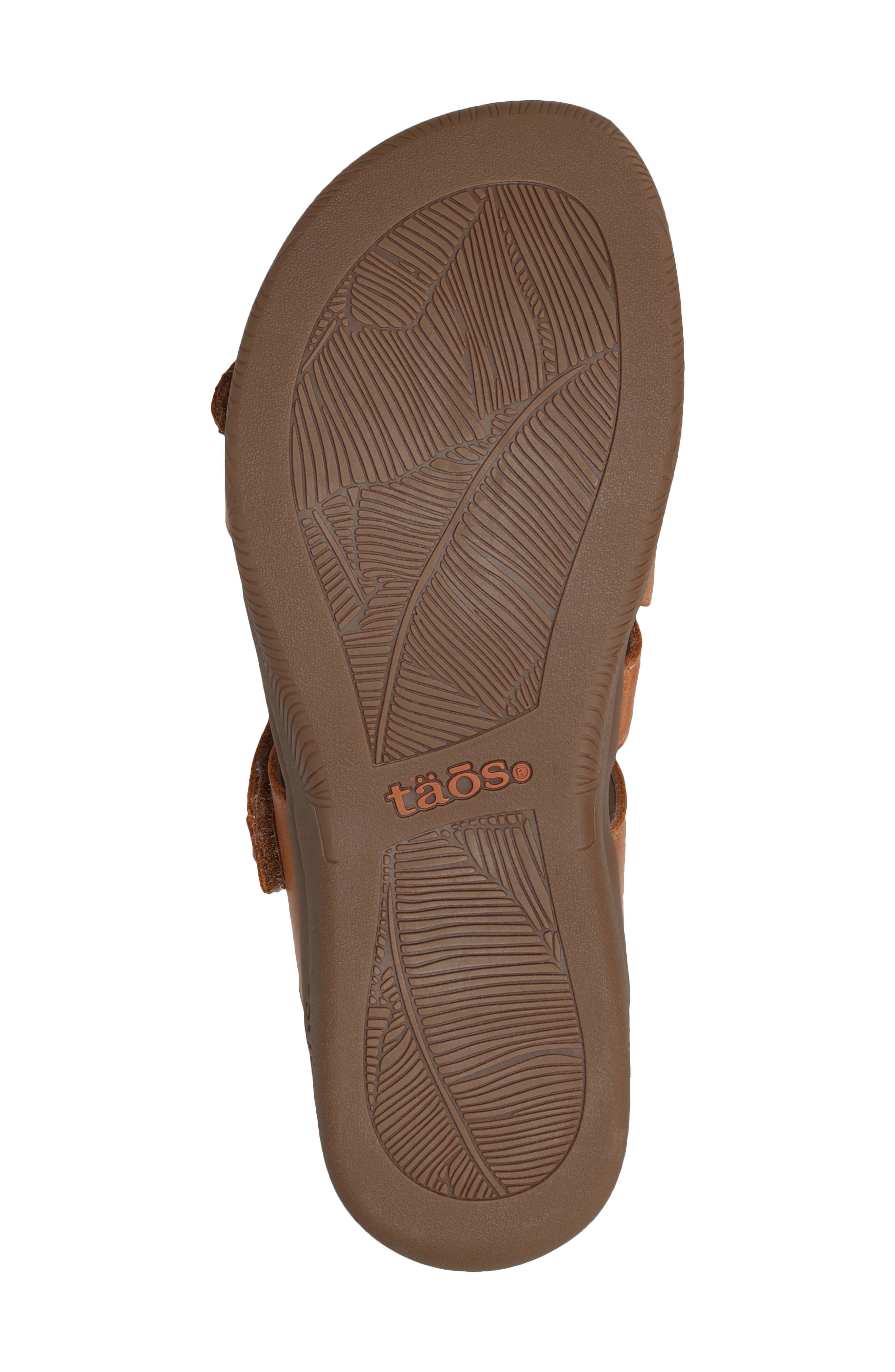 Double U Slide Sandal, Alternate, color, CARAMEL