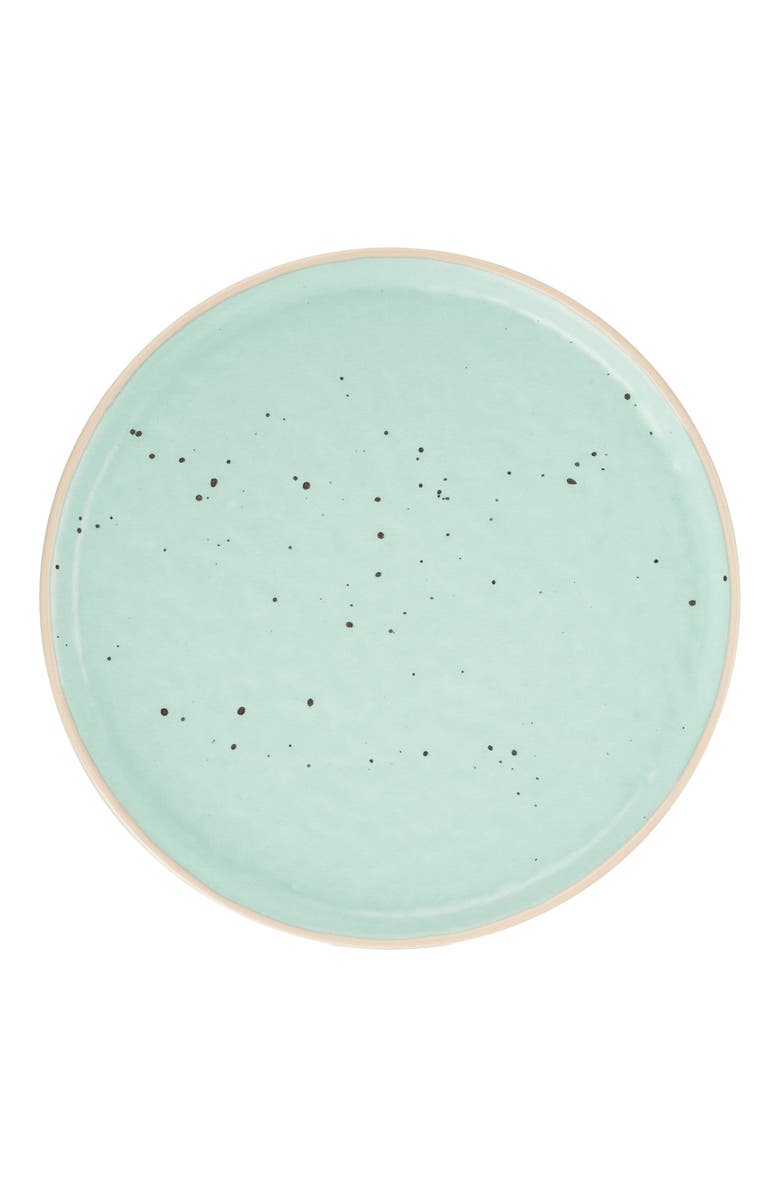 Stone Lain Elena Stoneware 4-Piece Dinner Plate Set, Alternate, color, Mint