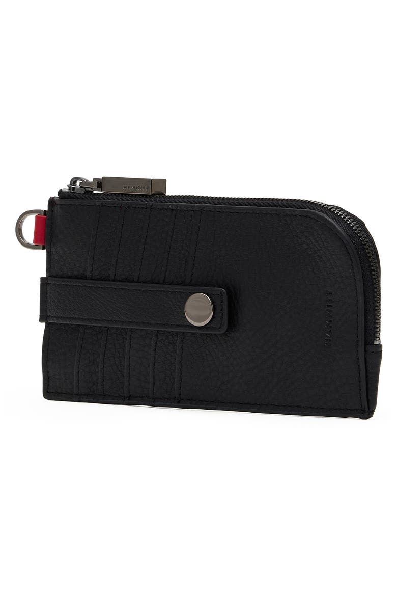 210 East Leather Wallet, Alternate, color, BLACK/ GUNMETAL