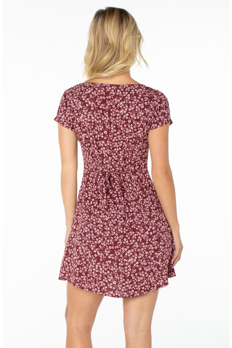 Cool Breeze Minidress, Alternate, color, PORT