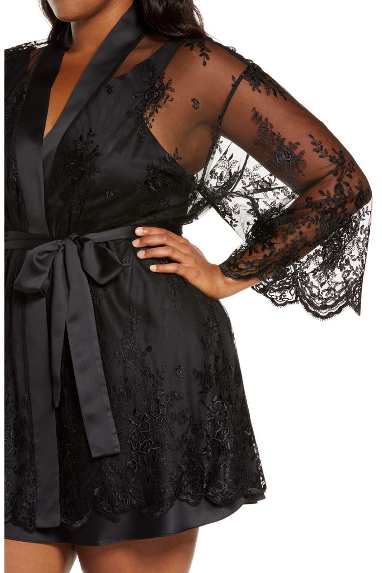 Darling Lace Wrap, Alternate, color, BLACK