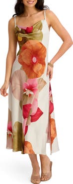 Siena Cowl Neck Midi Dress