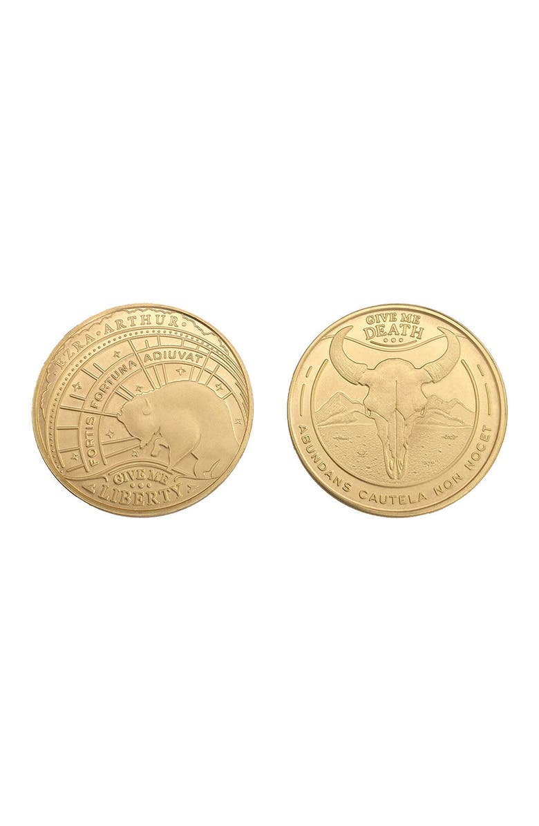 Ezra Arthur Solid Brass Ultimate Decision Coin, Alternate, color, Brass