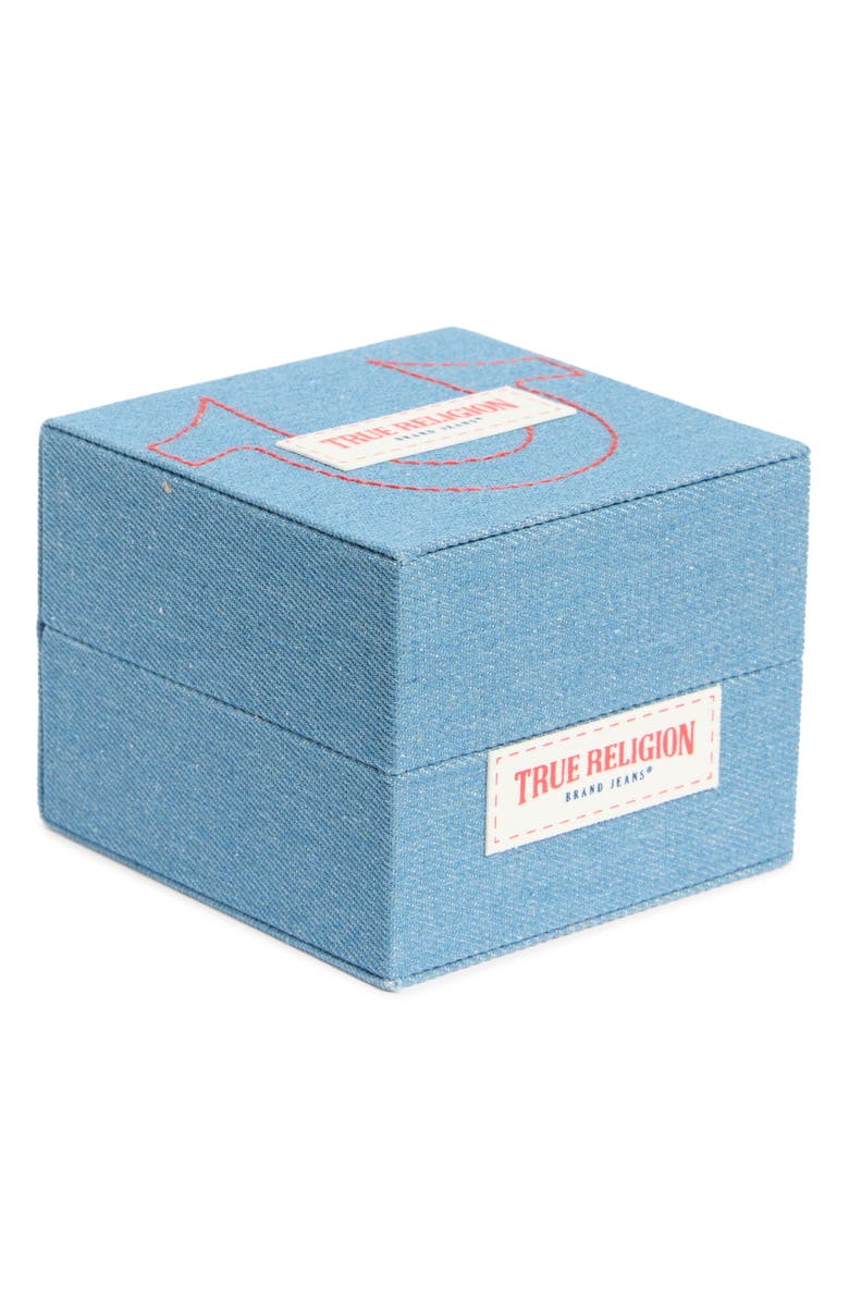 True Religion Square Bracelet Watch, 17.5mm, Alternate, color, Gold