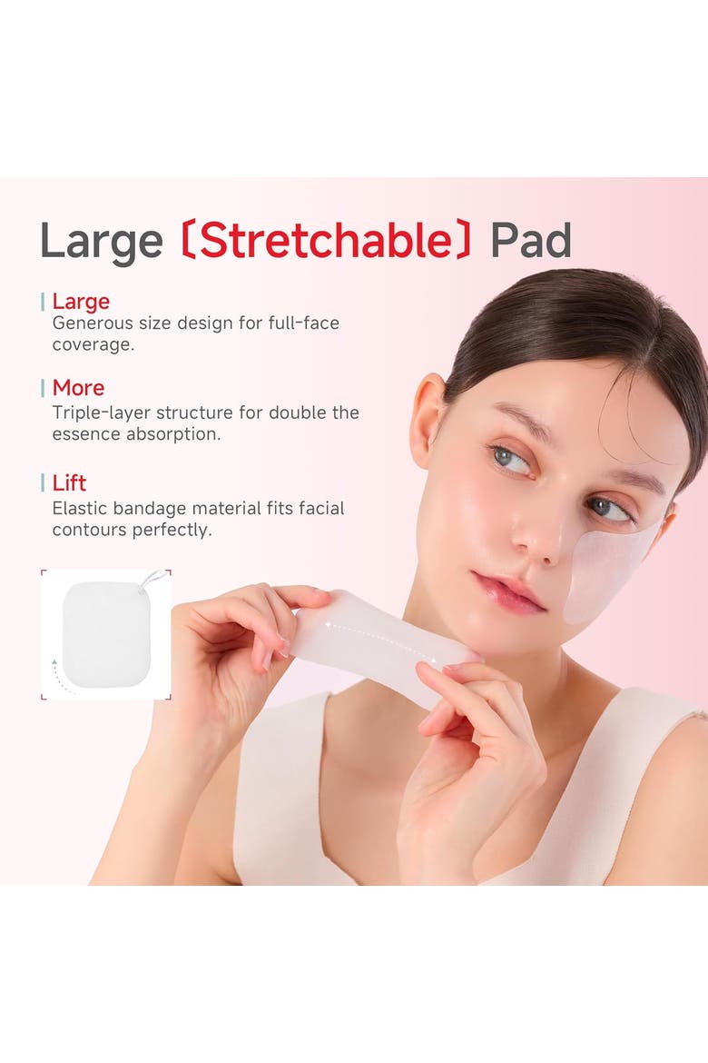 Toner Pads Korean & Exfoliating Face Pads, 60 Pads, Alternate, color, White