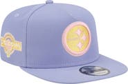 New Era Men's New Era  Lavender Pittsburgh Steelers Bloom A-Frame 9FIFTY Snapback Hat