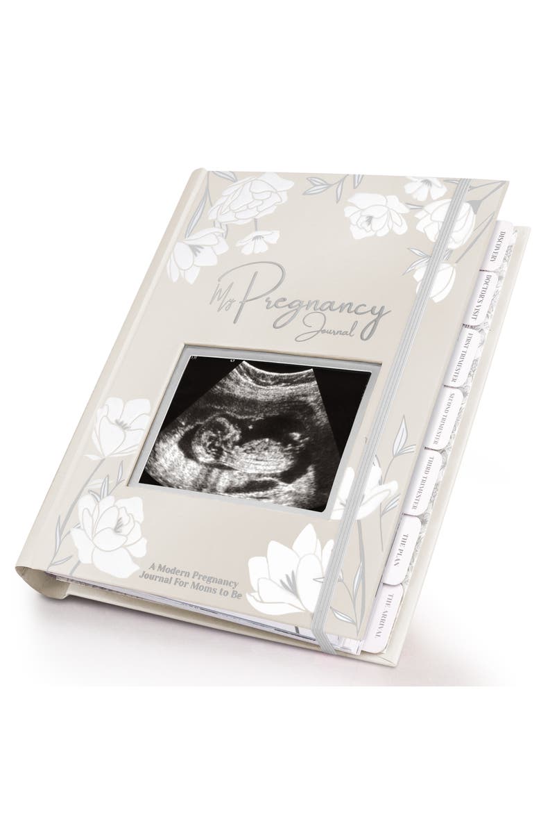 KeaBabies Blossom Pregnancy Journal, Main, color, Clay