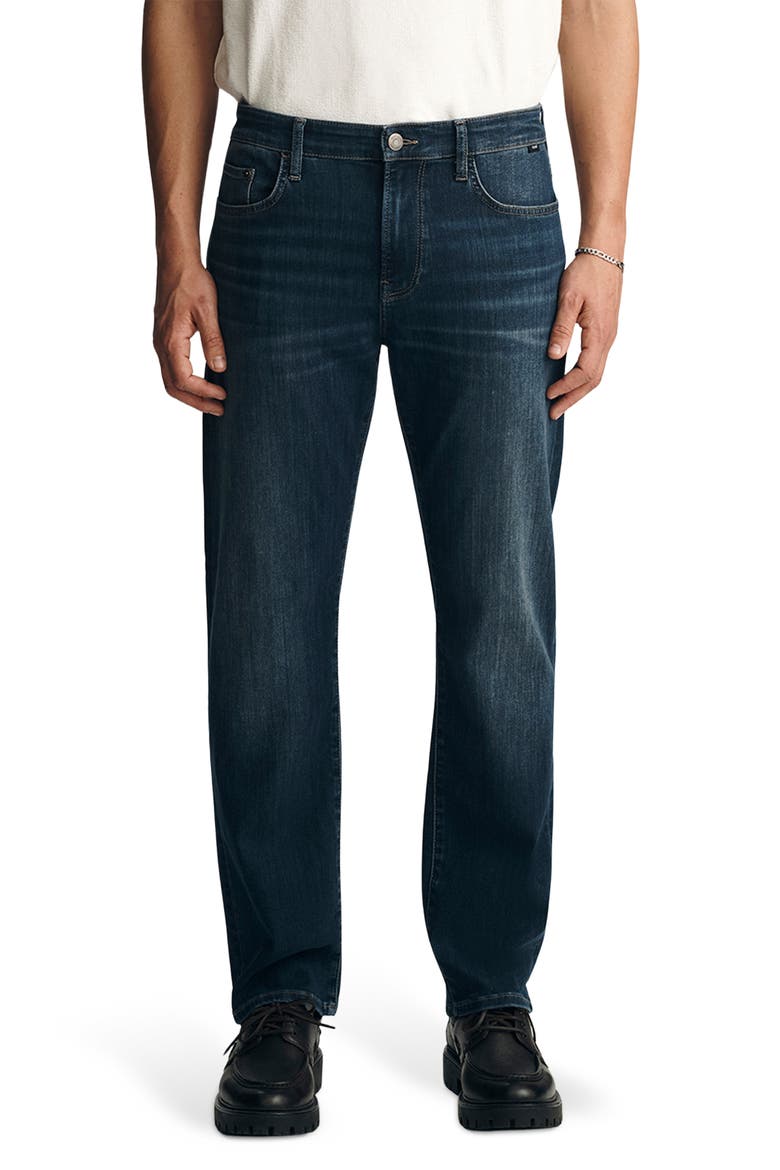 Marcus Slim Straight Leg Jeans, Main, color, FALCON BLUE SUPERMOVE