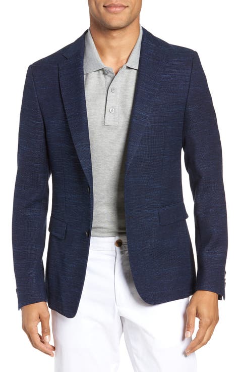 Nobis Trim Fit Wool Blend Blazer