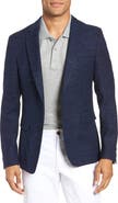 BOSS Nobis Trim Fit Wool Blend Blazer