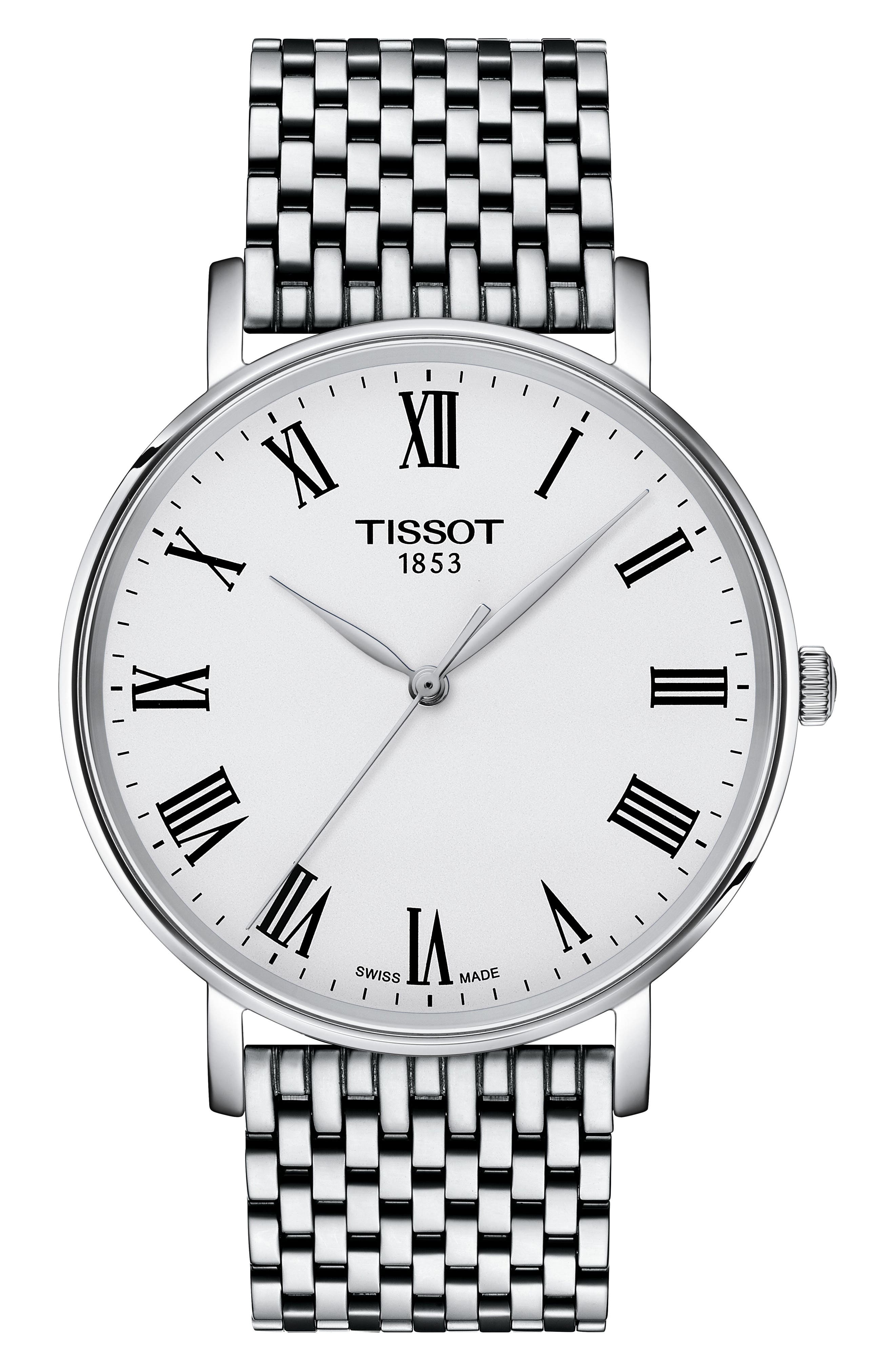 Tissot Chemin Des Tourelles Automatic Bracelet Watch, 32mm