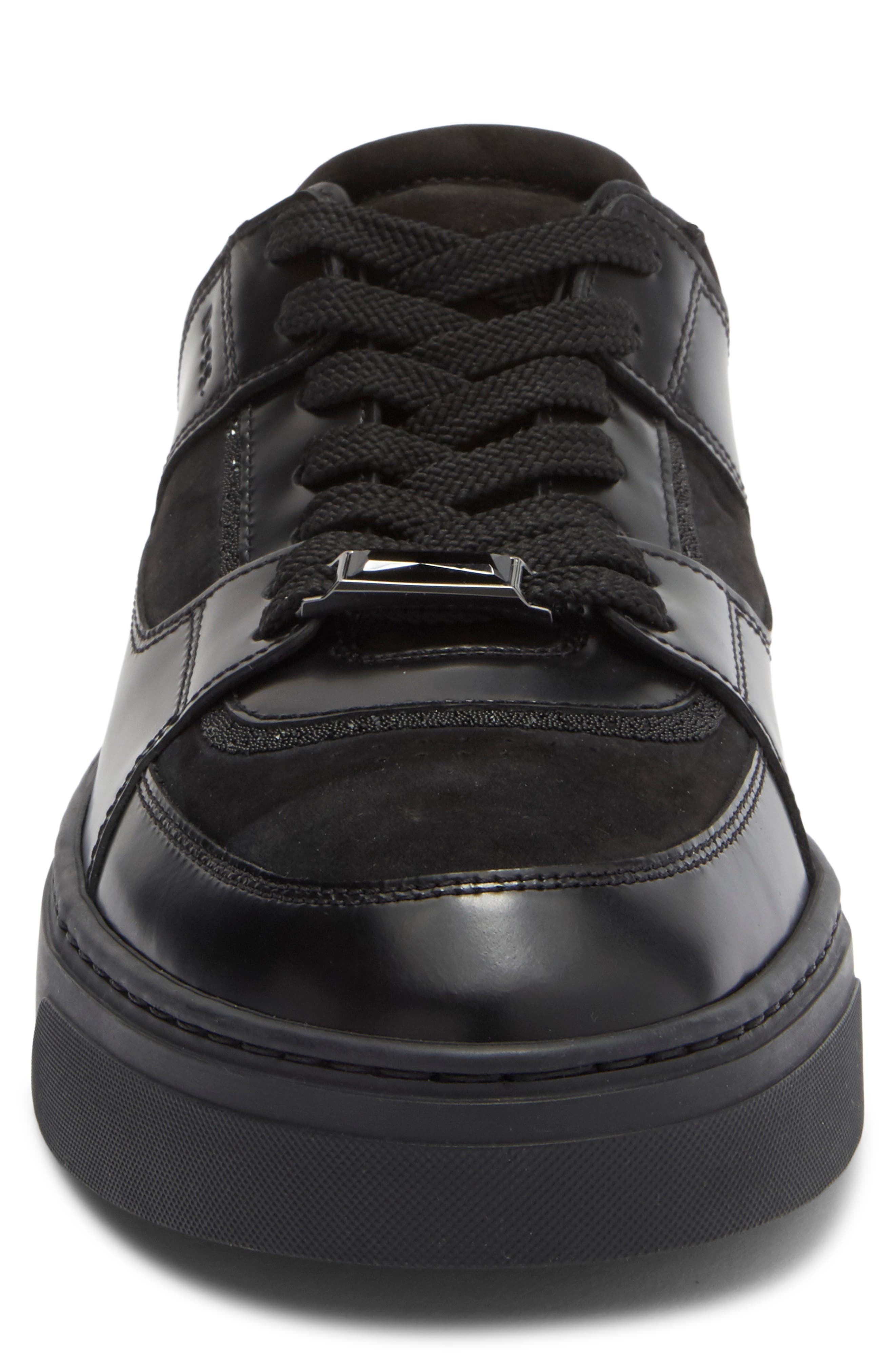 BOSS Gary Tenn Sneaker, Alternate, color, Black