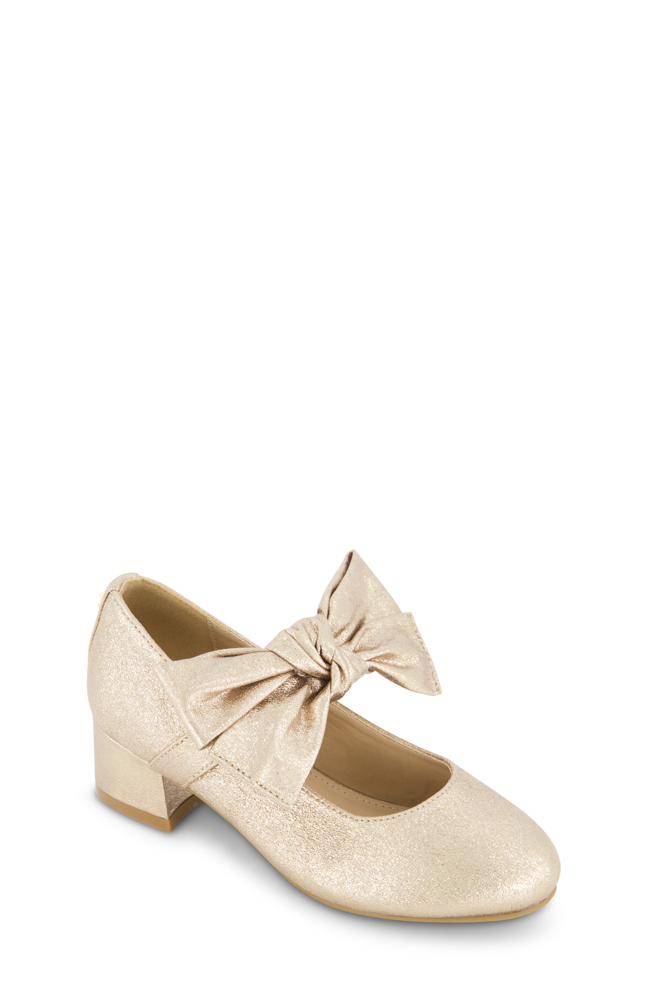 Kids' Bianca Teddy Mary Jane, Main, color, GOLD