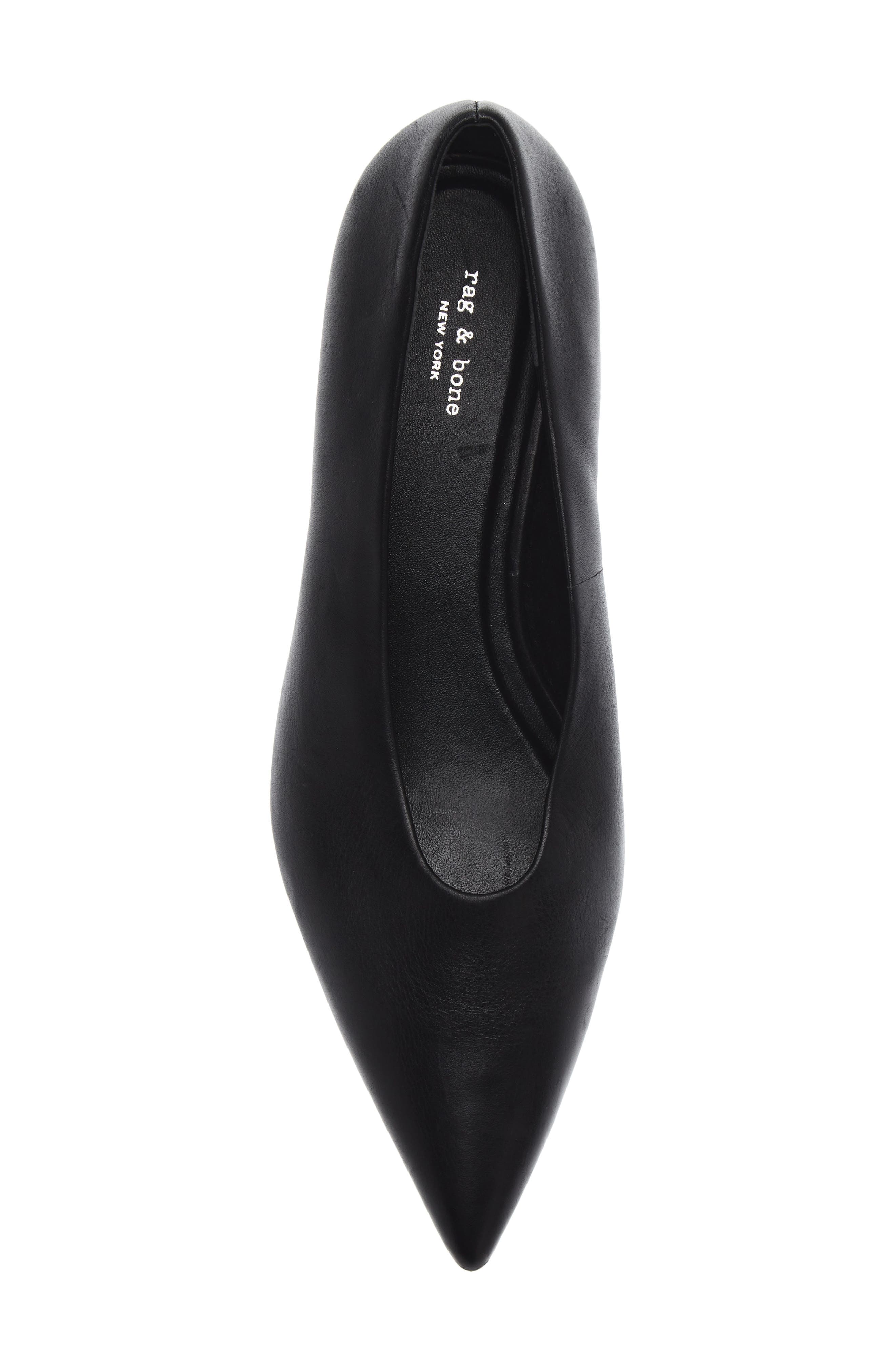 Paloma Pointed Toe Pump, Alternate, color, BLACK