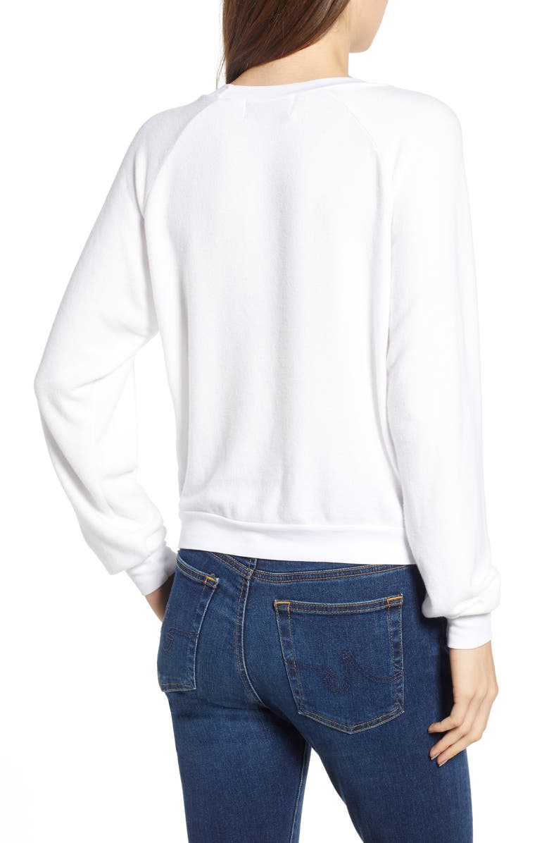 Wildfox Ask Me About My Dog Sweatshirt, Alternate, color,