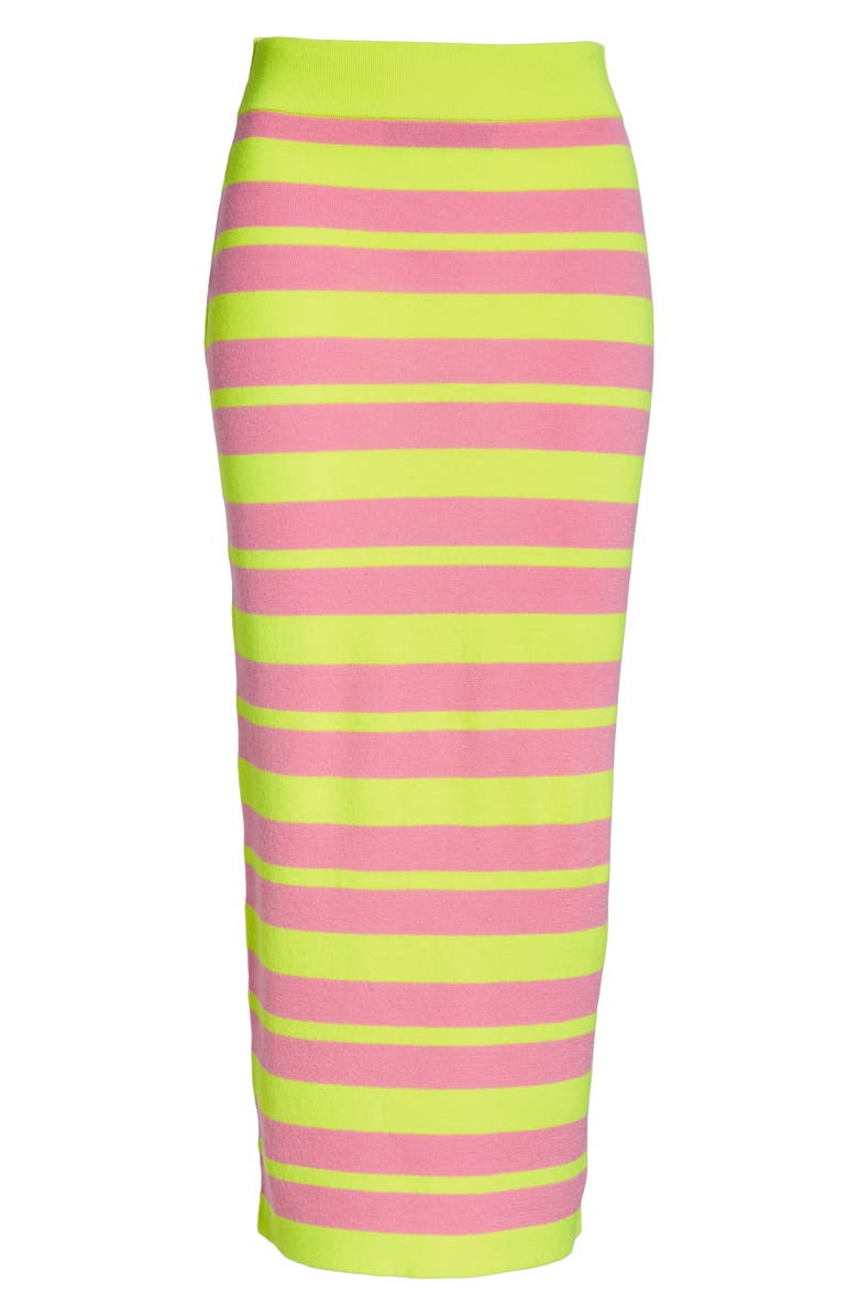 Victor Glemaud Stripe Knit Maxi Skirt, Alternate, color,