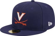 New Era Men's New Era Navy Virginia Cavaliers 59FIFTY Fitted Hat