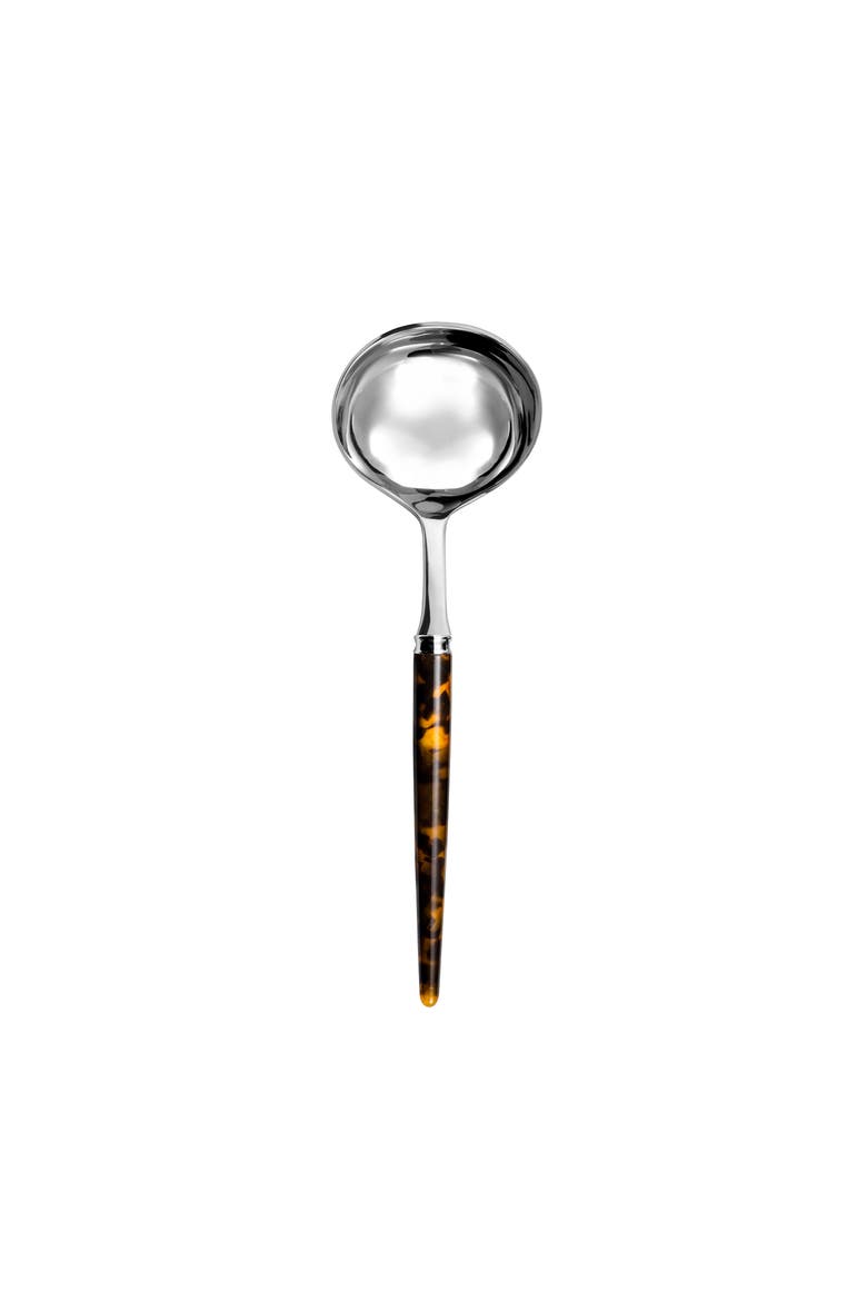 Tang - Gravy Ladle, Main, color, Tortoise