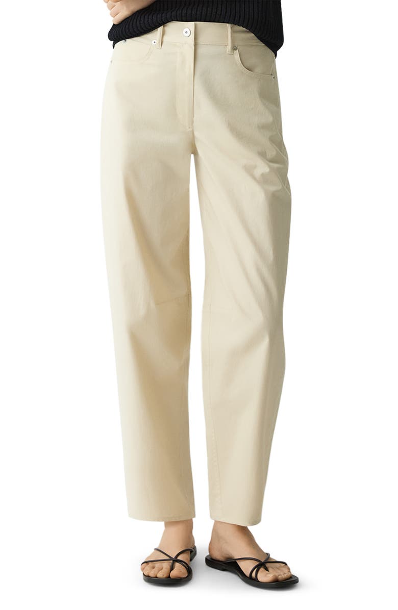 Theory Curve Leg Cotton Chino Pants, Main, color, 