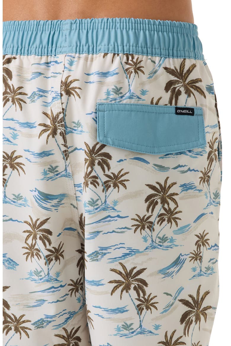 Kids' Hermosa Swim Trunks, Alternate, color, CREAM