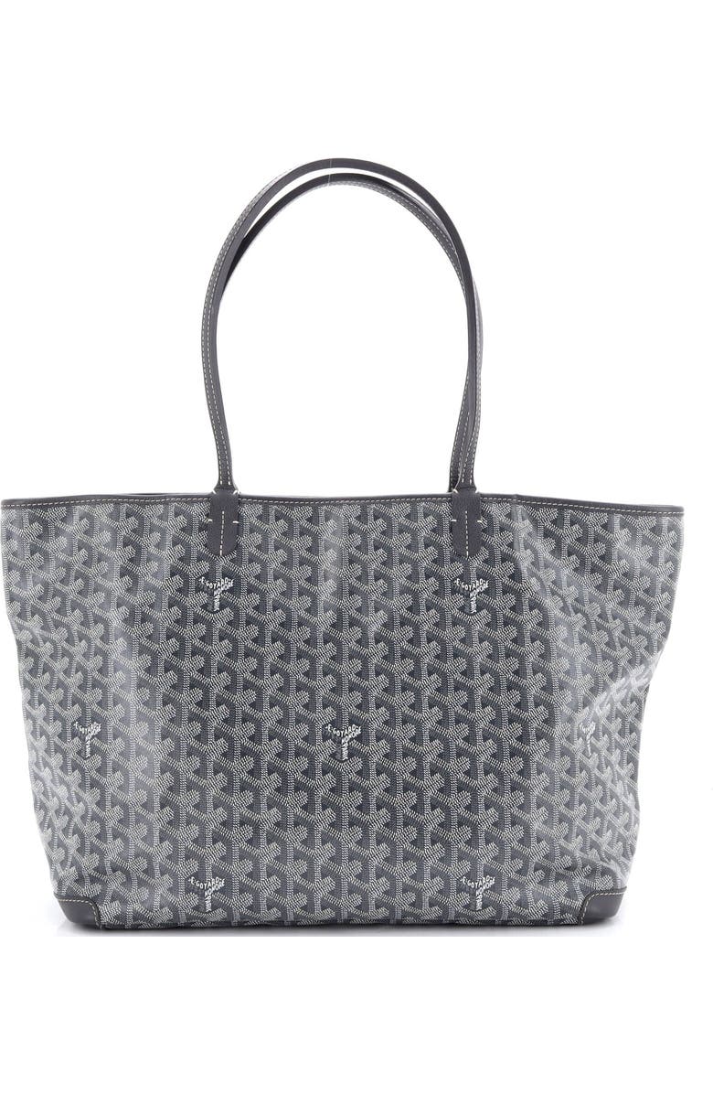 Pre-Owned Goyard Artois Tote Coated Canvas MM, Alternate, color, Gray