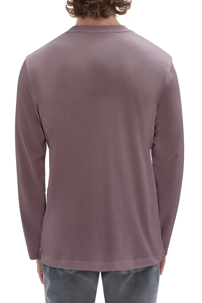 Georgia Long Sleeve T-Shirt, Alternate, color, EVENING PURPLE