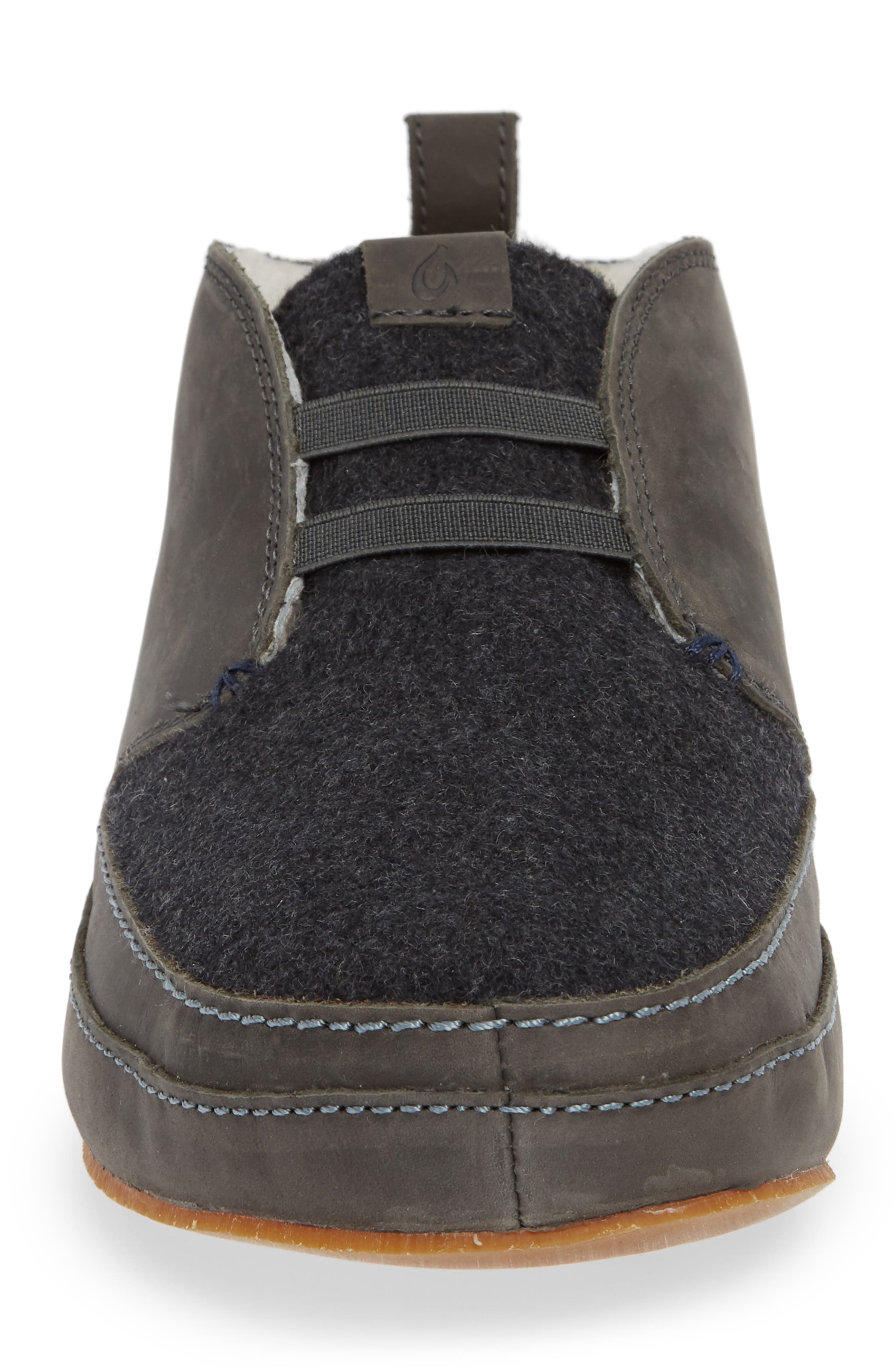 OluKai Moloa Genuine Shearling Slipper, Alternate, color, 