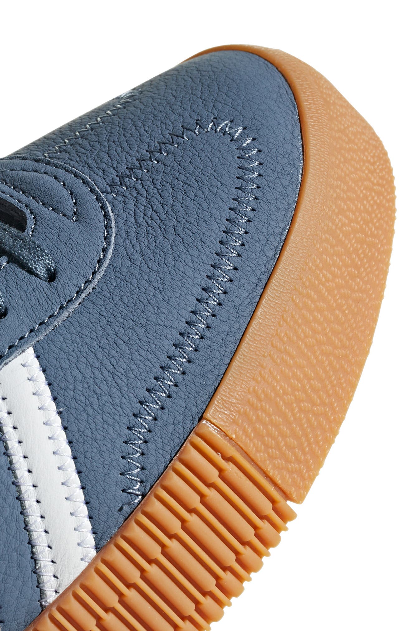 Samba Rose Sneaker, Alternate, color, RAW STEEL/ WHITE/ GUM
