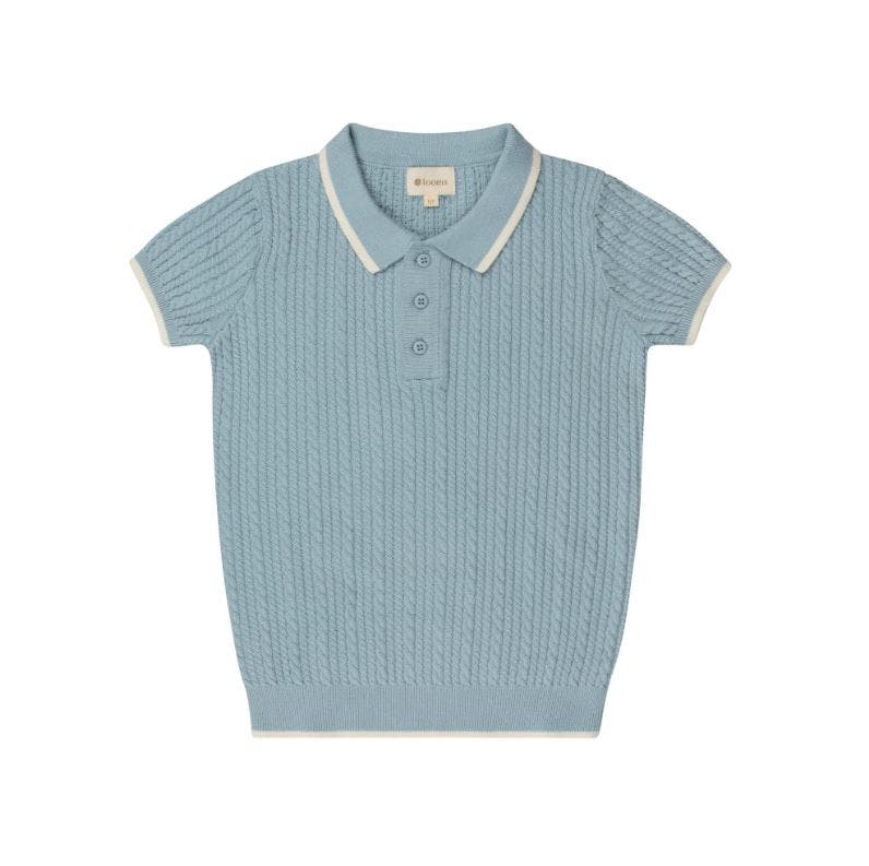 Blue/Ivory