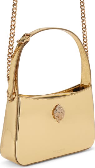 Bond Metallic Leather Shoulder Bag