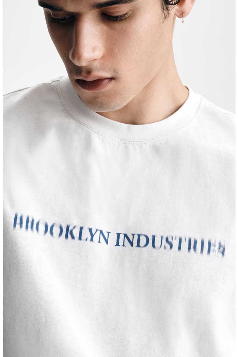 Loose Fit Logo Graphic T-Shirt, Alternate, color, WHITE ONYX
