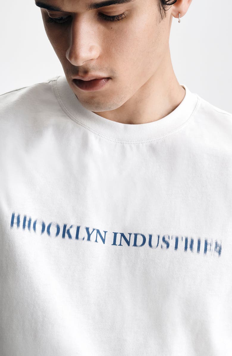 Brooklyn Industries Loose Fit Logo Graphic T-Shirt, Alternate, color, 