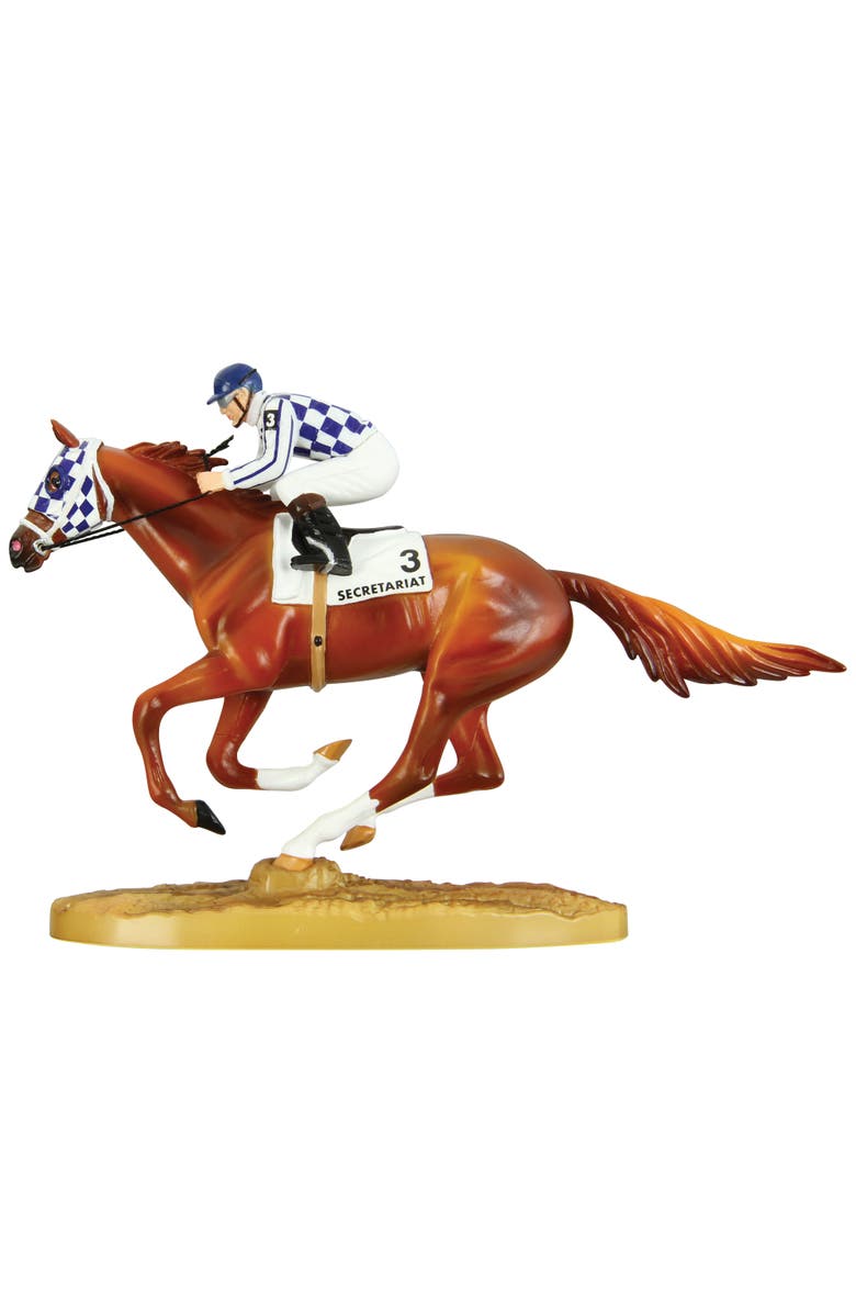 Breyer Horses 50th Anniversary Triple Crown Winner Secretariat & Jockey, Alternate, color,