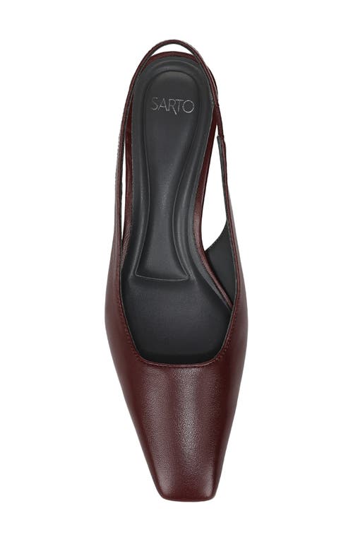 Sarto By Franco Sarto Raven Slingback Kitten Heel Pump