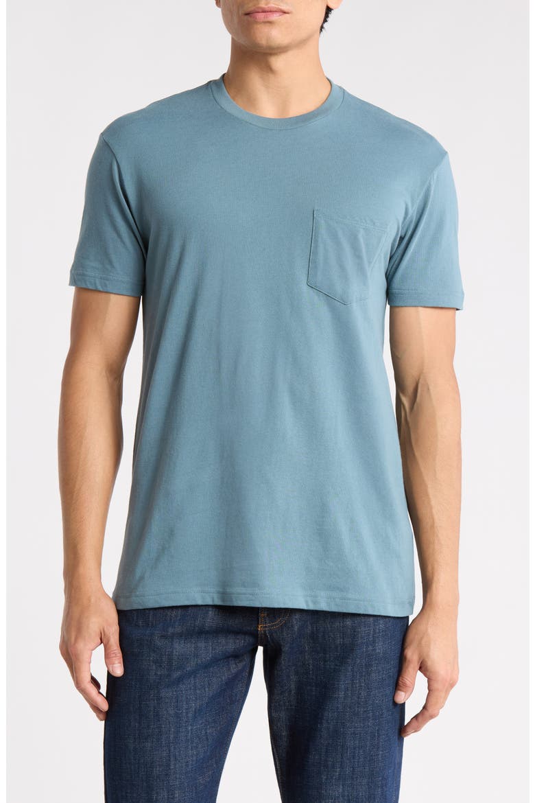 Pocket T-Shirt, Main, color, ASH BLUE