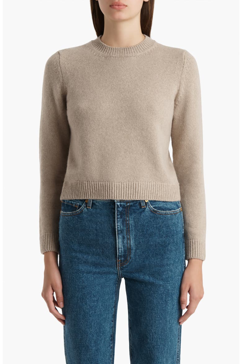 Leta Cashmere Sweater, Main, color, PUTTY