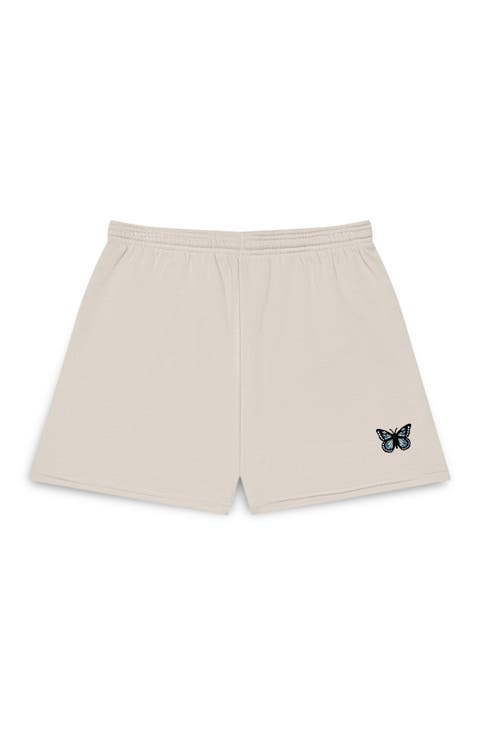 Womens Butterfly Jogger Sweatshort