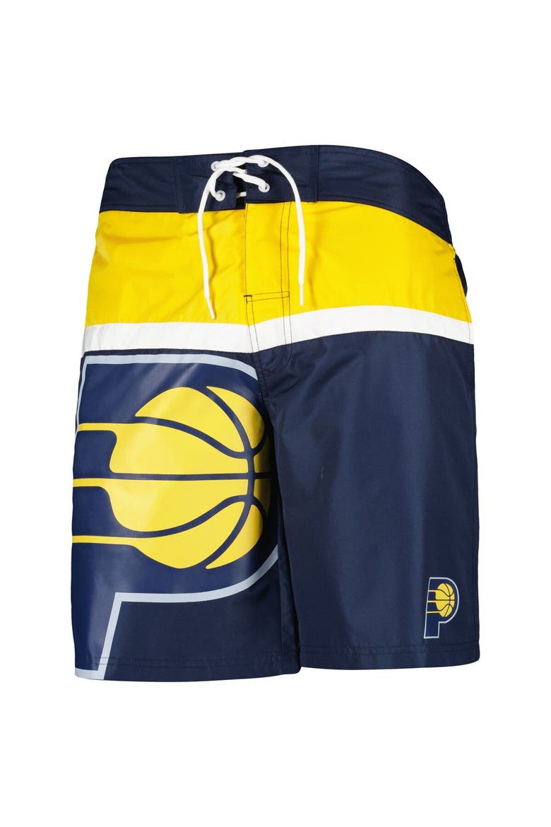 Men's G-III Sports by Carl Banks Navy Indiana Pacers Sea Wind Swim Trunks, Alternate, color, Navy